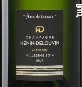 Brut Millesimé Grand Cru - Champagne Hénin-Delouvin - 2014 - Effervescent
