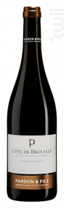 Côte de Brouilly « Domaine Sigaux » Pardon & Fils - Pardon & Fils - 2020 - Rouge