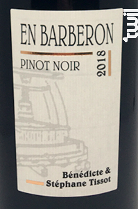 En Barberon - Pinot Noir - Domaine  Stéphane Tissot - 2019 - Rouge
