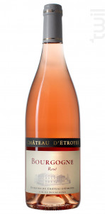 Bourgogne Pinot Noir rosé - Château d'Etroyes - 2018 - Rosé