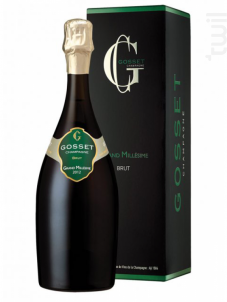 Gosset Grand Millesime Brut Etui - Champagne Gosset - 2015 - Effervescent