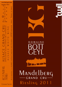 Riesling Grand Cru Mandelberg - Domaine BOTT GEYL - 2018 - Blanc