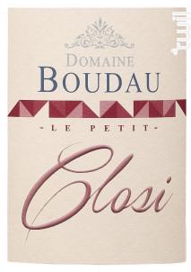 Petit Closi - Domaine BOUDAU - 2018 - Rosé