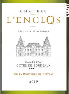Château L'enclos - Château L'Enclos - 2019 - Blanc