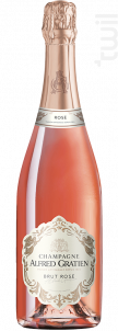 Brut Rosé - Champagne Alfred Gratien - Non millésimé - Effervescent