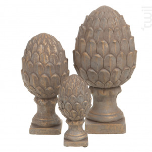 Pomme De Pin Dorée 36 Cm - Amadeus -  - 