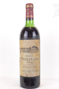 photo du vin Château Pontet-Canet