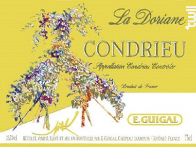 La Doriane - Maison Guigal - 2009 - Blanc