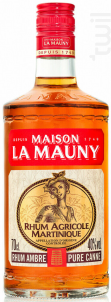 Rhum Maison La Mauny Ambré Agricole - Maison la Mauny - Non millésimé - 