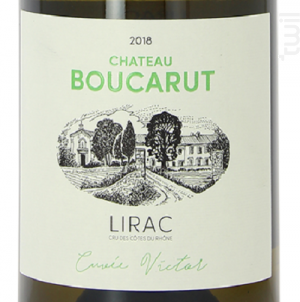 Cuvée Victor - Château Boucarut - 2018 - Blanc