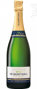 Champagne Blanc de Blancs Premier Cru - Champagne de Saint-Gall - Non millésimé - Effervescent