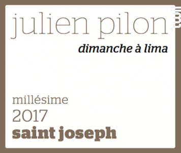 Dimanche à Lima - Domaine Julien Pilon - 2020 - Blanc