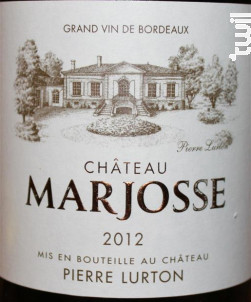 Château Marjosse - Château Marjosse - 2018 - Blanc