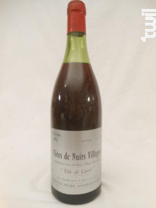 Côtes de Nuits Villages Tête de Cuvée - Christian Michel - 1982 - Rouge