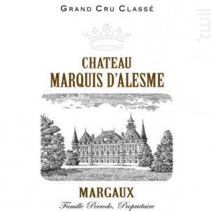 Château Marquis d'Alesme - Château Marquis d'Alesme - 2017 - Rouge