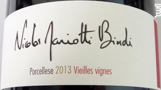 Porcellese Vieilles Vignes - Nicolas Mariotti Bindi - 2013 - Rouge