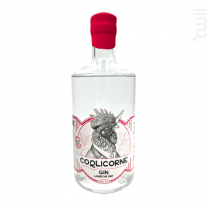 Coqlicorne London Dry Gin - Coqlicorne - Non millésimé - 