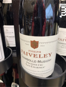 CHAMBOLLE MUSIGNY 1er Cru Les Charmes - Domaine Faiveley - 2012 - Rouge