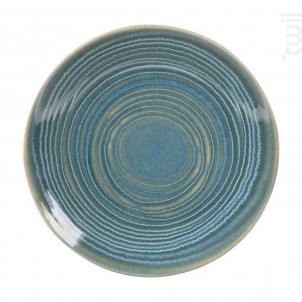 Assiette Plate Moon Lagon 27 Cm lot De 6 - table passion -  - 