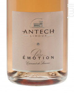 Cuvée Pure Emotion Rose Brut Nature - MAISON ANTECH LIMOUX - Non millésimé - Effervescent