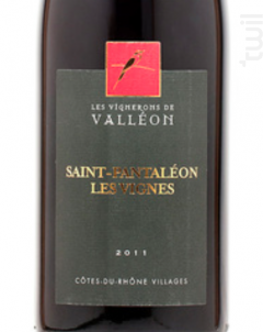 Saint Pantaléon Les Vignes. - Les Vignerons de Valleon - 2018 - Rouge