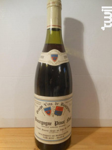 Bourgogne Pinot Noir Grande Réserve élevée en fûts de chêne - Vignerons de Buxy - 1988 - Rouge