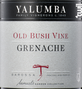 Yalumba Old Bush Vine Grenache - YALUMBA - 2013 - Rouge