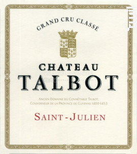 Château Talbot - Château Talbot - 2018 - Rouge