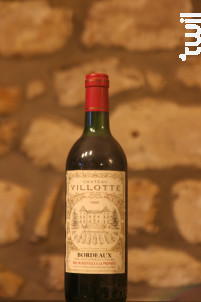 Château Villotte - Château Villotte - 1985 - Rouge
