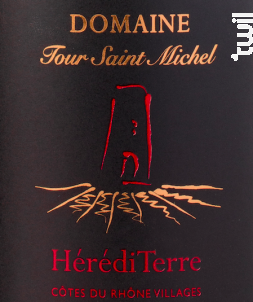 HérédiTerre - Domaine Tour Saint Michel - 2019 - Rouge
