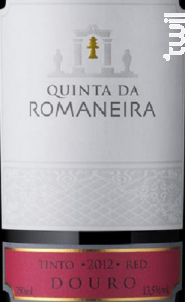 Douro doc - QUINTA DA ROMANEIRA - 2012 - Rouge