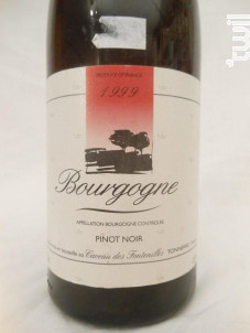Bourgogne Pinot Noir - Caveau des Fontenilles - 1999 - Rouge