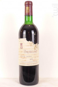 Pauillac (étiquette Déchirée) - Château Latour - 1973 - Rouge