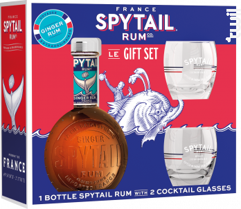 Spytail Cognac Barrel Coffret 2 Verres - Spytail Rum - Non millésimé - 