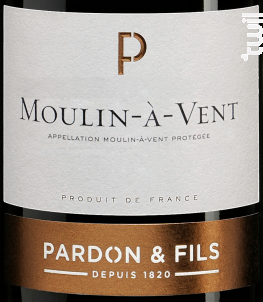 Moulin à Vent - Pardon & Fils - 2023 - Rouge