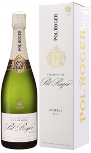 Champagne Pol Roger Brut Reserve + Etui - Champagne Pol Roger - Non millésimé - Effervescent