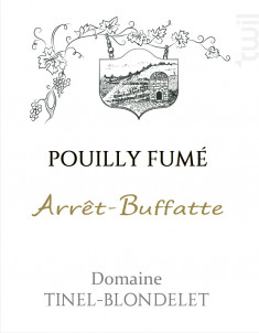 Arrêt Buffatte - DOMAINE TINEL BLONDELET - 2019 - Blanc