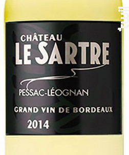 Château le Sartre - Château Le Sartre - 2014 - Blanc