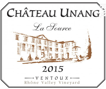 La Source - Château Unang - 2016 - Rouge