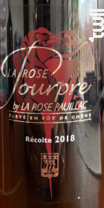 La Rose pourpre - La Rose Pauillac - 2018 - Rouge