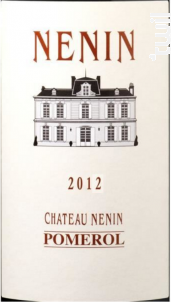 Château Nénin - Château Nénin - 2015 - Rouge