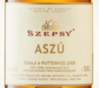 ASZU - SZEPSY - 2008 - Blanc