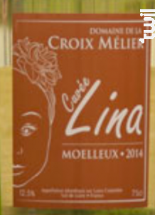 Montlouis-Sur-Loire Moelleux Cuvée Lina - Domaine de la Croix Mélier - 2014 - Rouge
