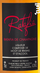 Ratafia - Champagne Jacky Tapprest & Fils - Non millésimé - Effervescent