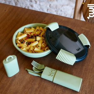 Kit De Couverts Nomade Vert - Bini -  - 