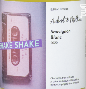 Shake Shake - Aubert & Mathieu - 2020 - Blanc