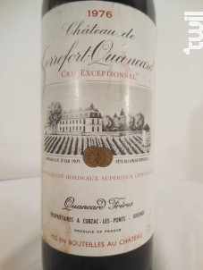 Château De Terrefort-quancard - Château de terrefort-quancard - 1966 - Rouge