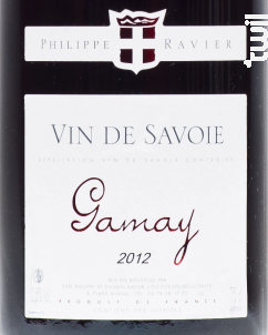 Gamay - Domaine RAVIER Sylvain et Philippe - 2023 - Rouge