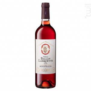 Château Ballan-larquette Clairet - Vignobles Chaigne et Fils - 2020 - Rosé