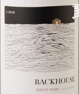 Backhouse Pinot Noir - Backhouse - 2020 - Rouge